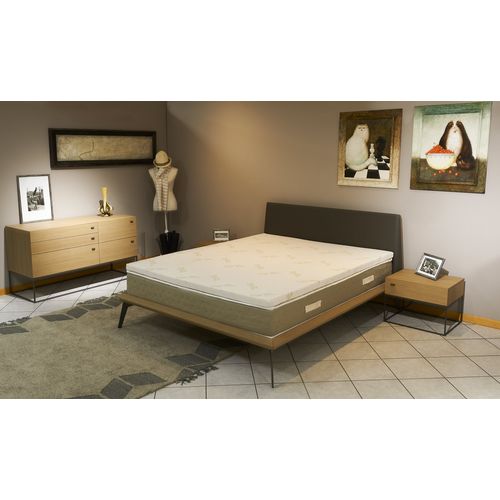 Sur-matelas Déhoussable 140x190 Hauteur 7 Cm