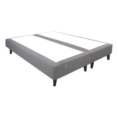 Sommier ressorts 2x80x200 cm NUIT FAUBOURG HONORE gris anthracite