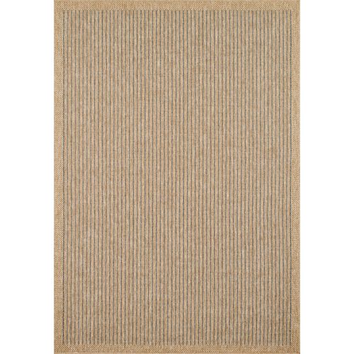 Tapis De Salon Intérieur Extérieur Nature  Aspect Jute Bleu 160x230 Cm