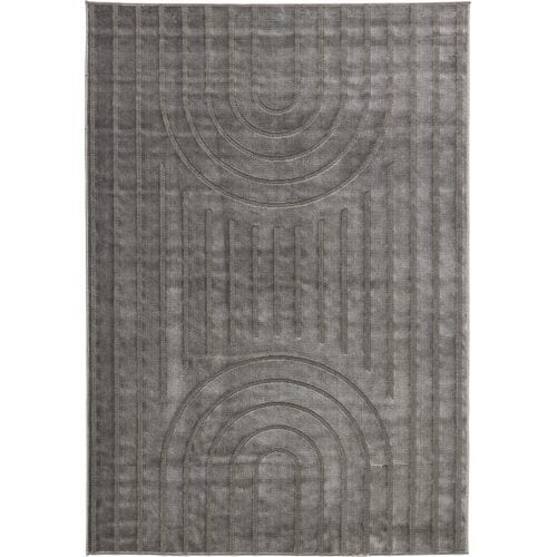 Tapis De Salon Arc De Cercle Gris Bloom 160x230