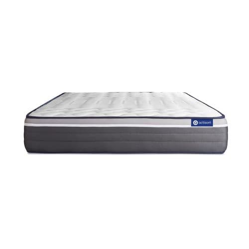 Matelas Memoire De Forme 200x200 Actimemo Plus - Ep: 26cm - Confort Très Ferme