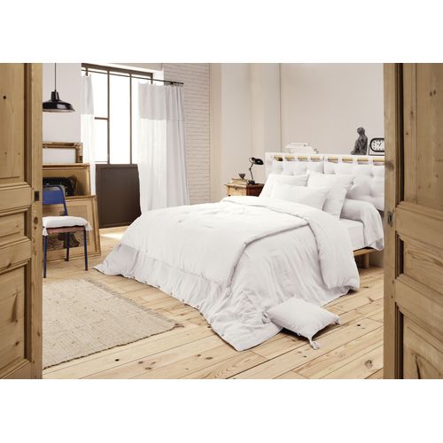 Cache Sommier Gaze De Coton Gaia 90x190 cm Chantilly