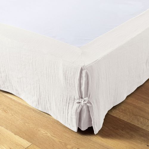 Cache Sommier Gaze De Coton Gaia 90x190 cm Chantilly