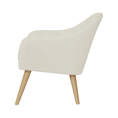 Fauteuil Simba Blanc