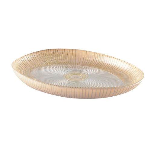 Coupelle Ovale Oeil 22x15.5cm Beige Par Boite De - 6