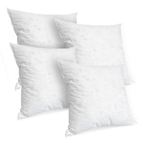 Lot De 4 Oreillers Chambord 65x65 Cm Duvet et Plumes