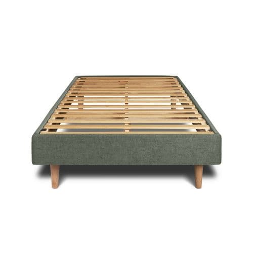 Sommier Kit Tissu Vert 90x200 H29cm