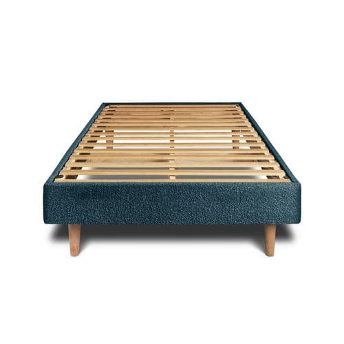 Sommier Kit Bouclette Bleu 90x190 H29cm