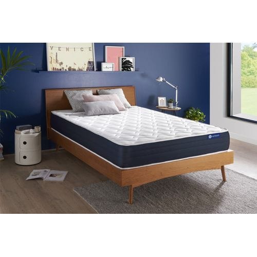 Matelas Ressorts Ensaches Et Memoire De Forme 140x200 Actiflex Sleep - Ep: 22cm - Confort Equilibre