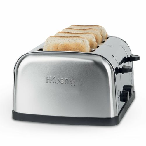 Tos14 Grille Pain Toaster Electrique 1500w 4 Fentes