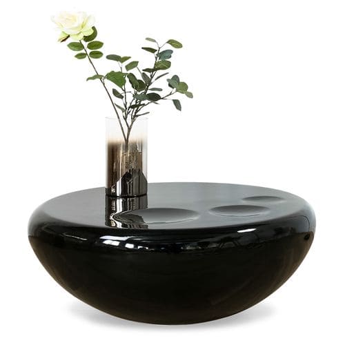 Table Basse De Salon Noire - Talia