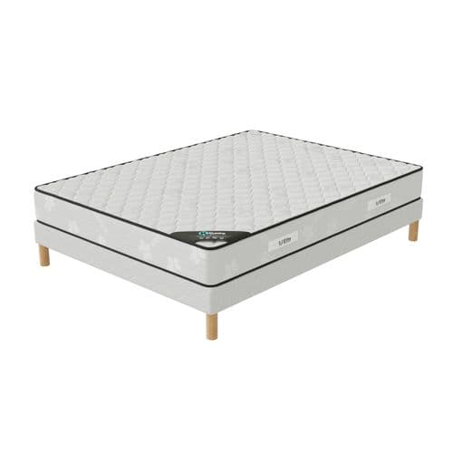 Ensemble Matelas Mousse Medicaltex + Sommier 120x200 Hauteur 20cm