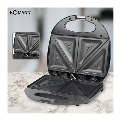 Appareil à Croque Monsieur Bomann St 5016 Cb Gris