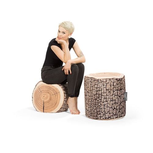 Pouf Dotcom Wood Xl