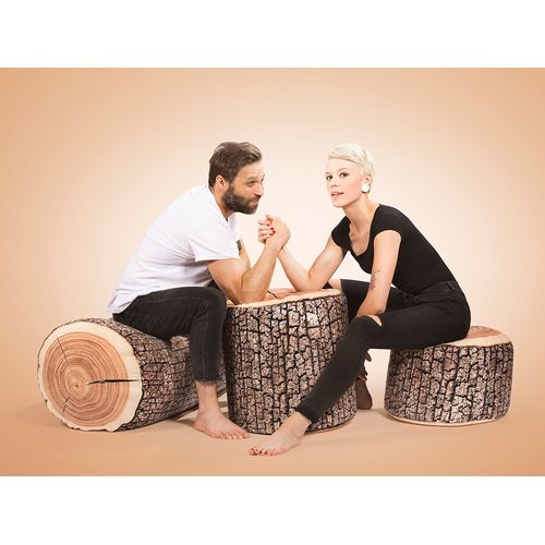 Pouf Dotcom Wood Xl