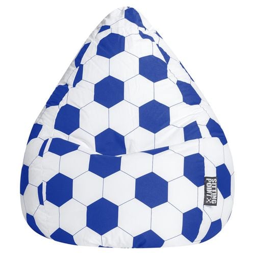 Pouf Colorfoot XL Bleu Roi