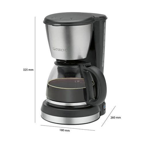 Cafetière 12-14 Tasses 1,5l Clatronic Ka 3562 Noir