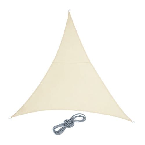 Voile D'ombrage Triangle Pes Beige