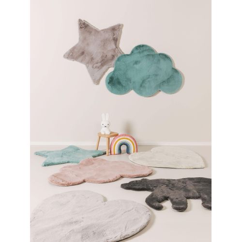 Tapis Enfant Dave Gris 100x100 Cm