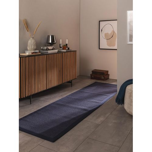 Tapis Sisal Sana Bleu 70x240 Cm