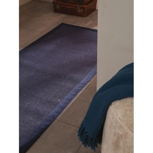 Tapis Sisal Sana Bleu 70x240 Cm