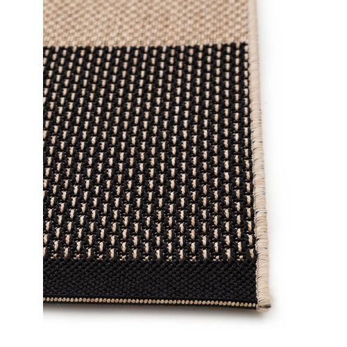 Tapis D'extérieur et Intérieur Naoto Beige/noir 200x290 Cm