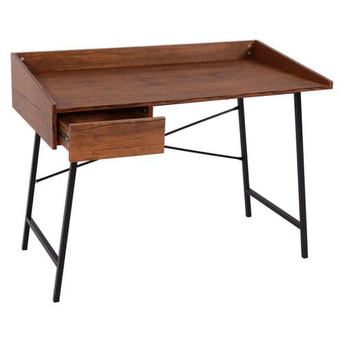 Bureau Hwc-j97 98x114x60cm Mvg-certifié Brun