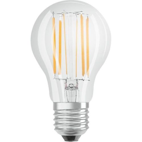 Ampoule LED Standard Clair Filament Variable - 9w Équivalent 75w E27 - Blanc Chaud