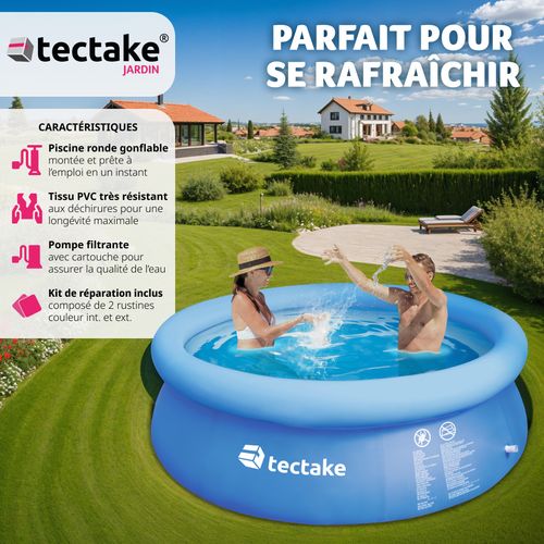 Piscine Gonflable Autoportée Ronde Ø300 Cm