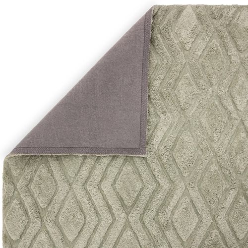 Tapis De Salon Jackson En Polyester - Vert - 160x230 Cm