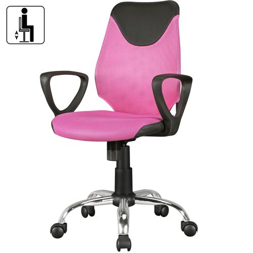 Chaise De Bureau Enfant Chaise Pivotante Tissu Fauteuil Ergonomique