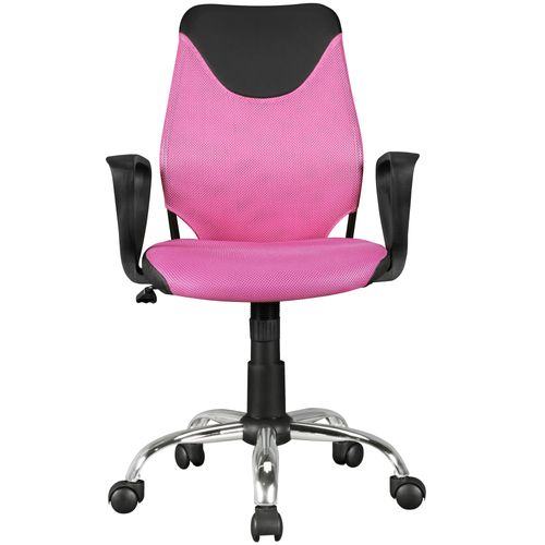 Chaise De Bureau Enfant Chaise Pivotante Tissu Fauteuil Ergonomique