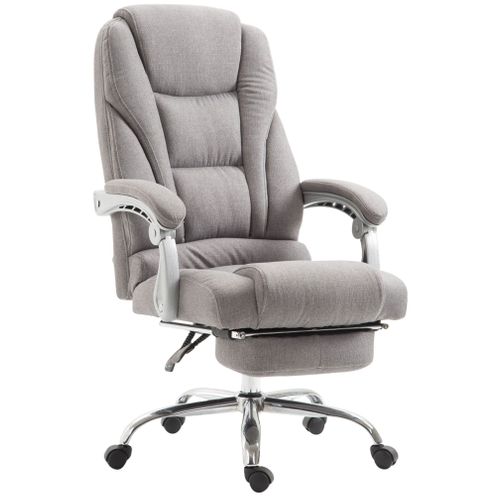 Fauteuil De Bureau Pacific En Tissu Gris