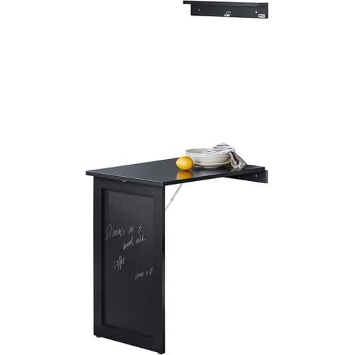 Table Murale Pliable Bureau Murale Rabattable Table De Cuisine Avec Mémo Board, Fwt20-sch