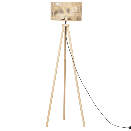 Lampadaire En Rotin Naturel Penton