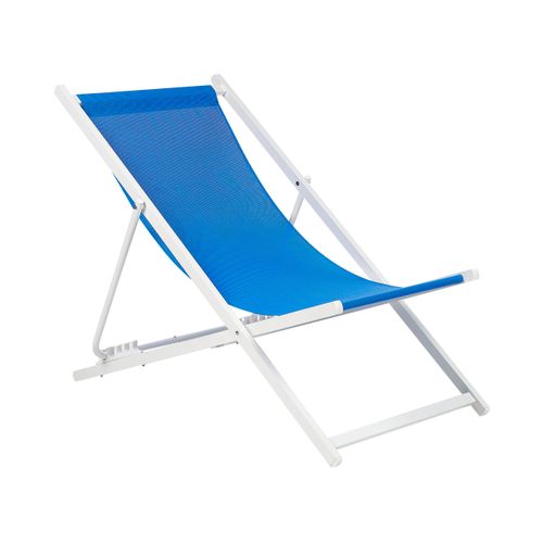 Chaise Longue Métal Bleu Locri Ii