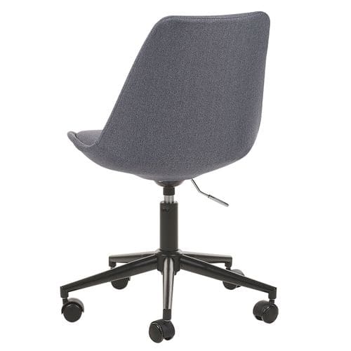 Chaise De Bureau Tissu Gris Graphite Dakota