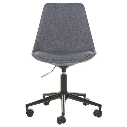 Chaise De Bureau Tissu Gris Graphite Dakota