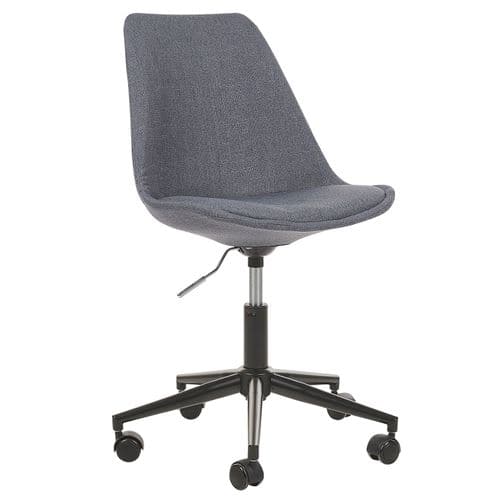 Chaise De Bureau Tissu Gris Graphite Dakota