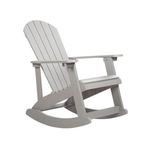 Chaise De Jardin Bois D'ingénierie Gris Clair Adirondack