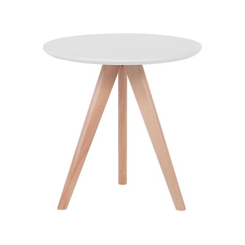 Lot De 3 Tables Appoint Blanches Vegas