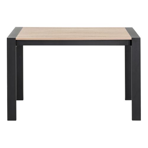 Table L.120/160 + allonge CAMDEN Chêne sonoma/noir