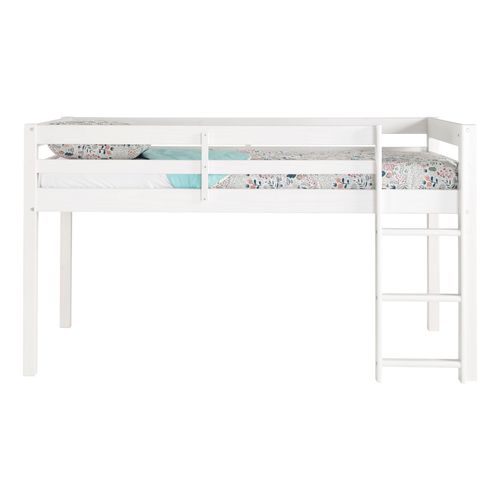 Lit mi haut 90x190 cm BLOOM Blanc