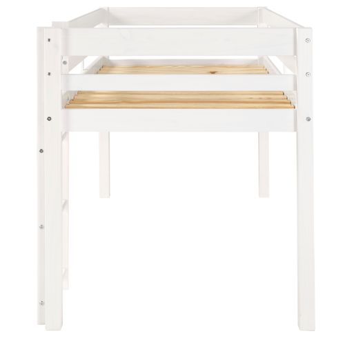 Lit mi haut 90x190 cm BLOOM Blanc