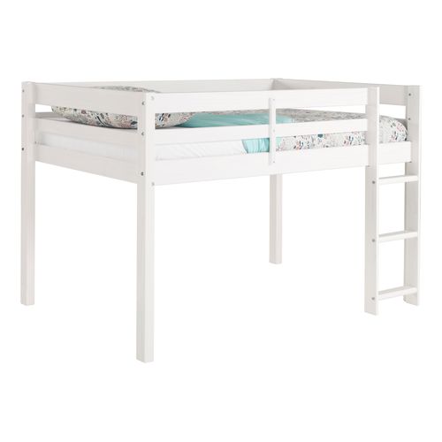 Lit mi haut 90x190 cm BLOOM Blanc