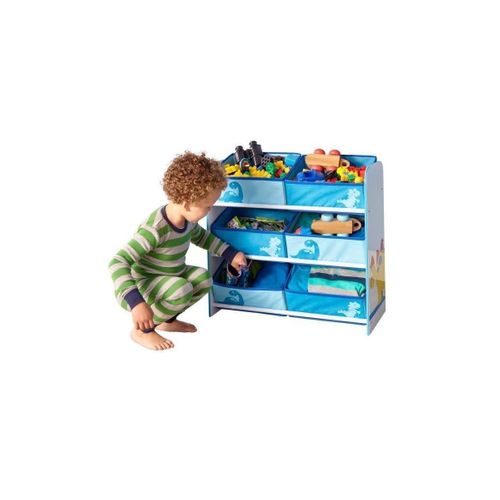 Meuble De Rangement Enfant 6 Bacs Dinosaures Garcon -