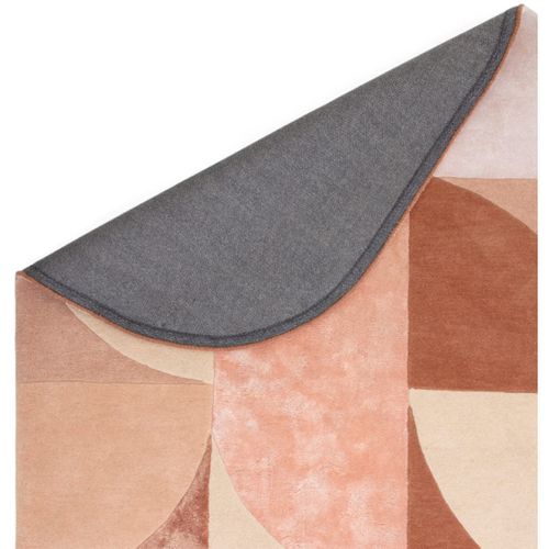 Tapis De Salon Lavo En Laine - Rose - 200x300 Cm