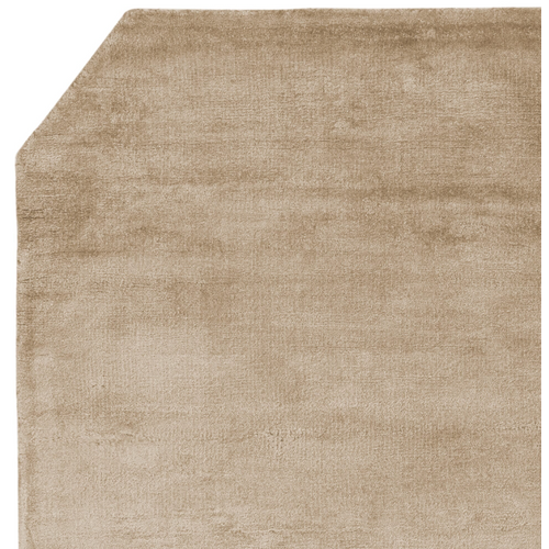 Tapis De Salon Moderne En Viscose Shaft En Viscose - Beige - 160x230 Cm