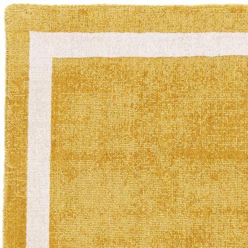 Tapis De Salon Moderne En Laine Bila En Laine - Jaune - 200x290 Cm