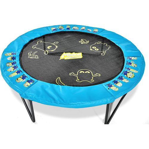 Trampoline Junior Minions 4,5 " Et Filet De Sécurité